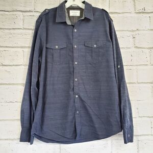 Paper denim & cloth button up mens shirt